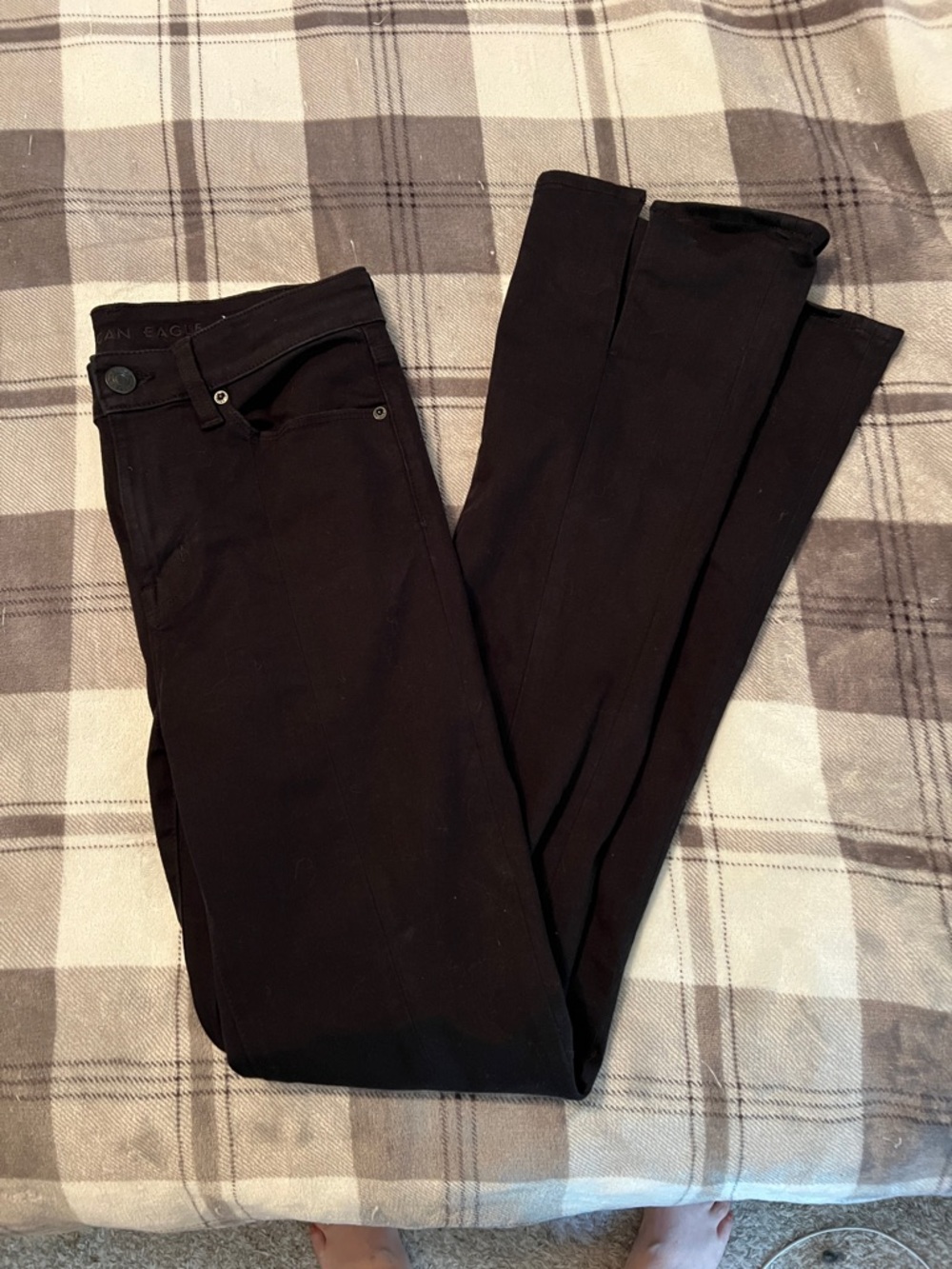 American Eagle Outfitters Women's Black Boot Cut Jeans